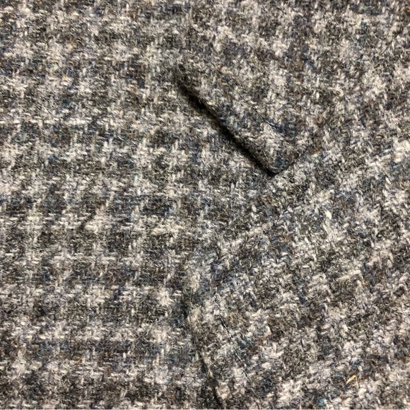 Vintage Samuelsohn Grey Tweed Houndstooth Blazer - Picture 9 of 17